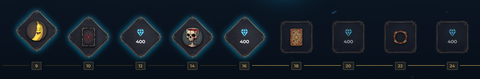 Free Nexaris progression pass rewards